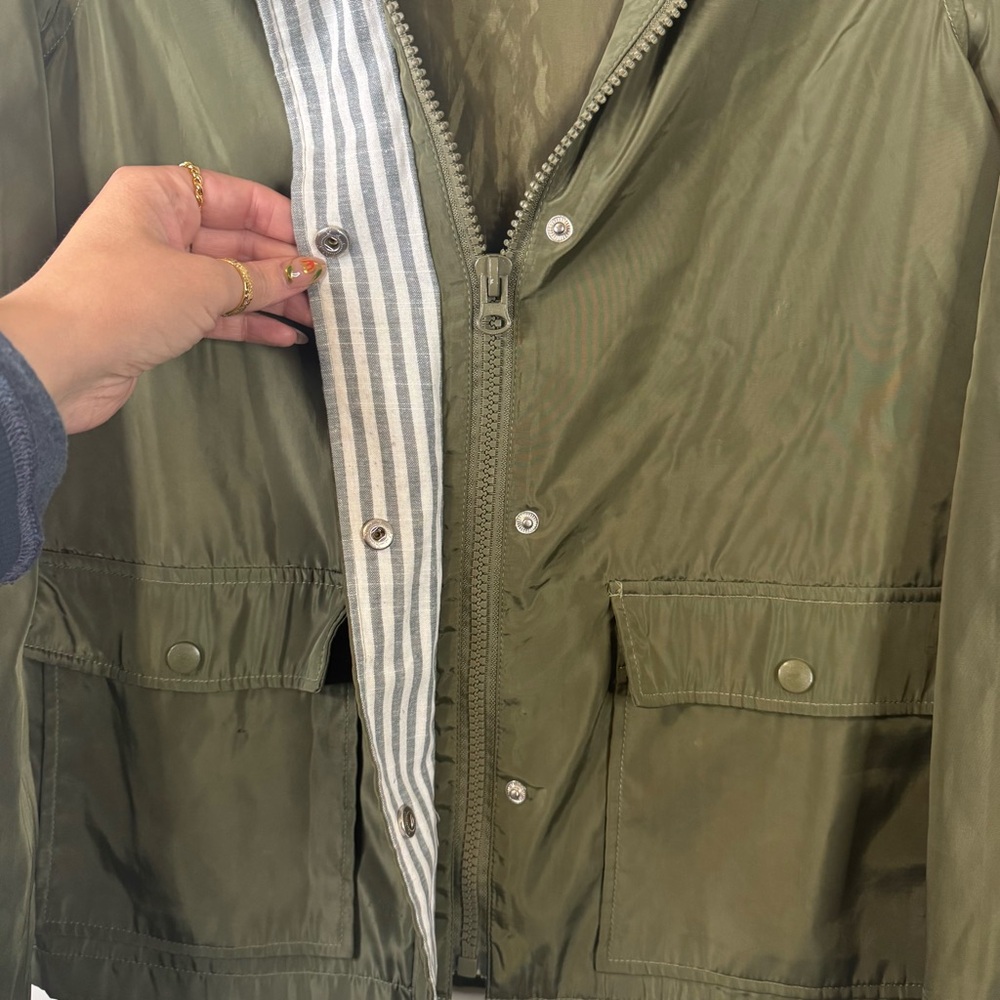 Thread & Supply Olive Jacket Small - image 4
